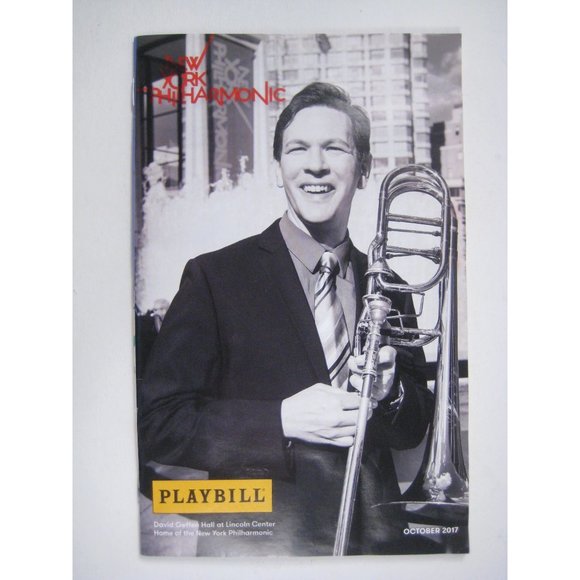 New York City Philharmonic Stagebill October 2017 Star Wars Lincoln Center - Picture 1 of 11